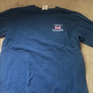 I hardly worn longsleeve simply southern top